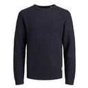 Jack & Jones maglione girocollo taglie forti uomo colore nero 12227175