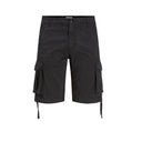 Jack & Jones bermuda con tasconi taglie forti uomo 12235795 colore nero