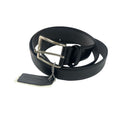 Antonio De Patrizi cintura 100% pelle Made in Italy taglie forti uomo colore nero