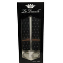 La Ducale bretelle taglie forti uomo colore fantasia nero 939/GL 005