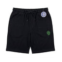 20 Nodi pantalone tuta corto maglina di cotone taglie forti uomo colore nero Scirocco
