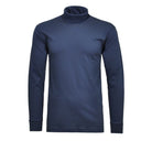 Ragman dolcevita in cotone taglie forti uomo colore bluette 40170/079