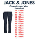 Jack & Jones pantalone taglie forti uomo colore blu 12243603