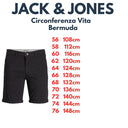 Jack & Jones bermuda taglie forti uomo colore nero 12232570