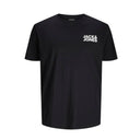 Jack & Jones maglia mezza manica taglie forti uomo colore nero 12158505