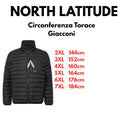 North Latitude piumino taglie forti uomo colore nero 53158/0099