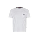 North56°4 maglia girocollo mezza manica taglie forti uomo colore bianco 41143