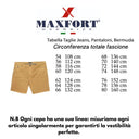 Maxfort bermuda  taglie forti uomo colore ocra Puntina-450