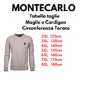 Montecarlo maglione girocollo  taglie forti uomo colore panna 36450/200