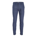 Jack & Jones pantalone taglie forti uomo colore navy melange 12245650