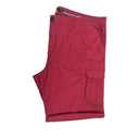 Maxfort bermuda cargo taglie forti uomo colore rosso cardinale E2209-0221