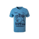 Ragman maglia mezza manica taglie forti uomo colore azzurro 3426180
