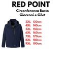 Red Point giacchino impermeabile taglie forti uomo colore blu Len