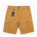 Maxfort bermuda cargo taglie forti uomo colore ocra Disco -1044