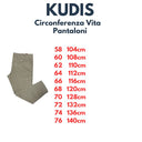 Kudis pantalone cargo made in Italy taglie forti uomo colore beige Sandro 1562/269