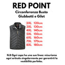Red Point smanicato 100 grammi taglie forti uomo colore grigio antracite Wade 79015/1100