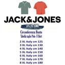 Jack & Jones polo mezza manica taglie forti uomo colore blu/navy 12143859