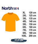 North56°4 polo mezza manica taglie forti uomo colore blu 41126