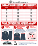 Tabella taglie completi Lino Clemente