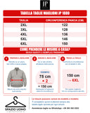 JP 1880 maglioncino mezza zip taglie forti uomo colore vinaccia 851906/110