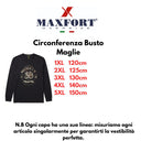 Maxfort maglia manica lunga taglie forti uomo colore nero E2342-999