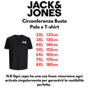 Jack & Jones maglia mezza manica taglie forti uomo colore nero 12158505