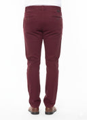 Maxfort pantalone chinos  taglie forti uomo colore vinaccia Caliceto