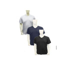 20 Nodi tshirt scollo a V intima taglie forti uomo 9001