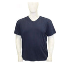 20 Nodi tshirt scollo a V intima taglie forti uomo 9001