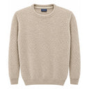 Montecarlo maglione girocollo taglie forti uomo colore beige 51180/630