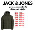Jack & Jones piumino taglie forti uomo colore verdone 12283873
