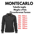 Montecarlo maglione mezza zip  taglie forti uomo colore marrone 36265/680