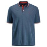 Jack & Jones polo mezza manica taglie forti uomo colore avio 12143859