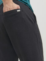 Jack & Jones bermuda cotone taglie forti uomo colore nero 12229945 - immagine 4