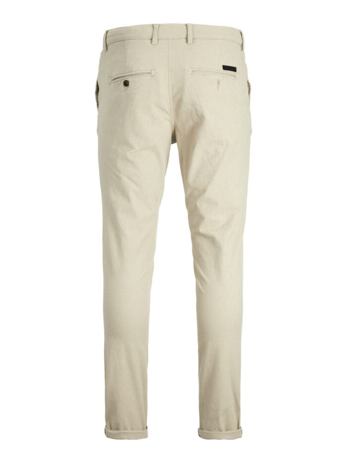 Jack & Jones pantaloni taglie forti uomo colore beige 12235773 - immagine 2