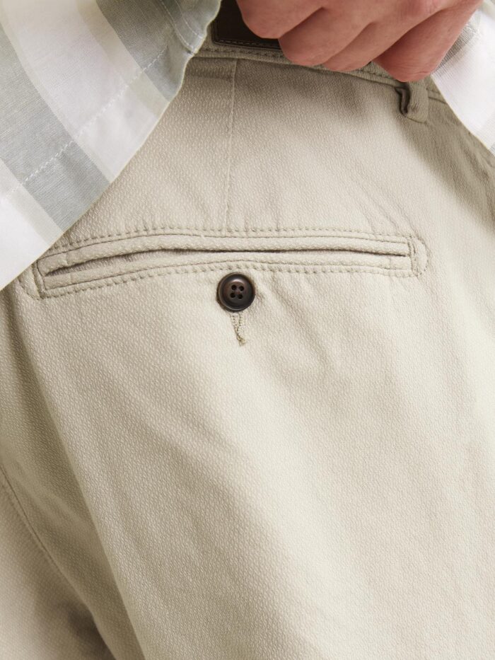 Jack & Jones pantaloni taglie forti uomo colore beige 12235773 - immagine 5
