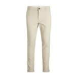 Jack & Jones pantaloni taglie forti uomo colore beige 12235773