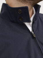 Jack & Jones bomber  taglie forti uomo colore blu navy 12259488 - immagine 2