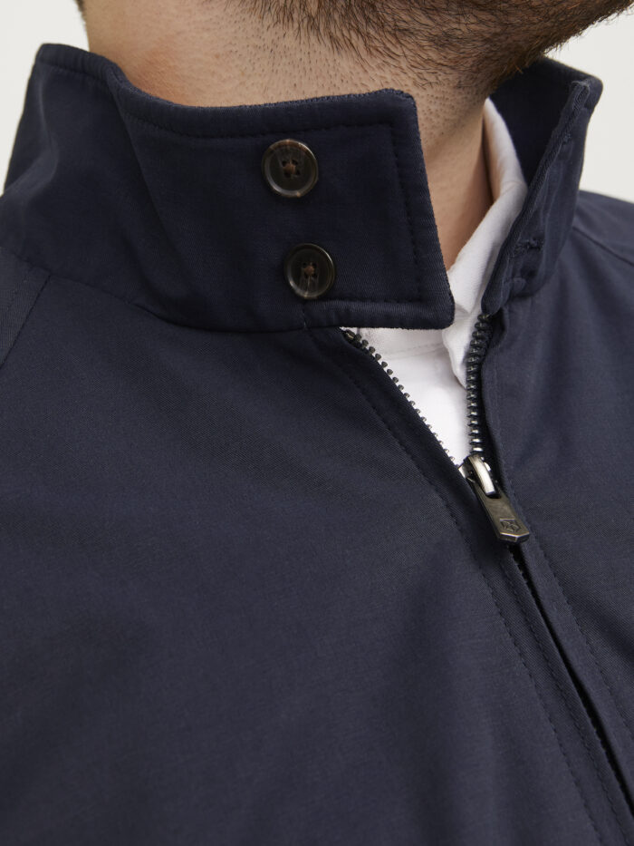Jack & Jones bomber  taglie forti uomo colore blu navy 12259488 - immagine 2