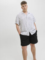 Jack & Jones costume boxer mare taglie forti uomo colore nero 12278714 - immagine 5