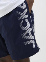 Jack & Jones costume boxer mare taglie forti uomo colore blu 12278715 - immagine 4