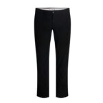 Jack & Jones pantalone taglie forti uomo colore nero 12243603