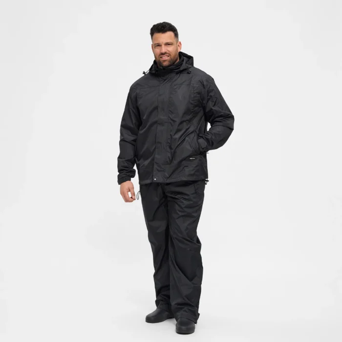 North56°4 k-way taglie forti uomo colore nero 99212/0099 - immagine 4